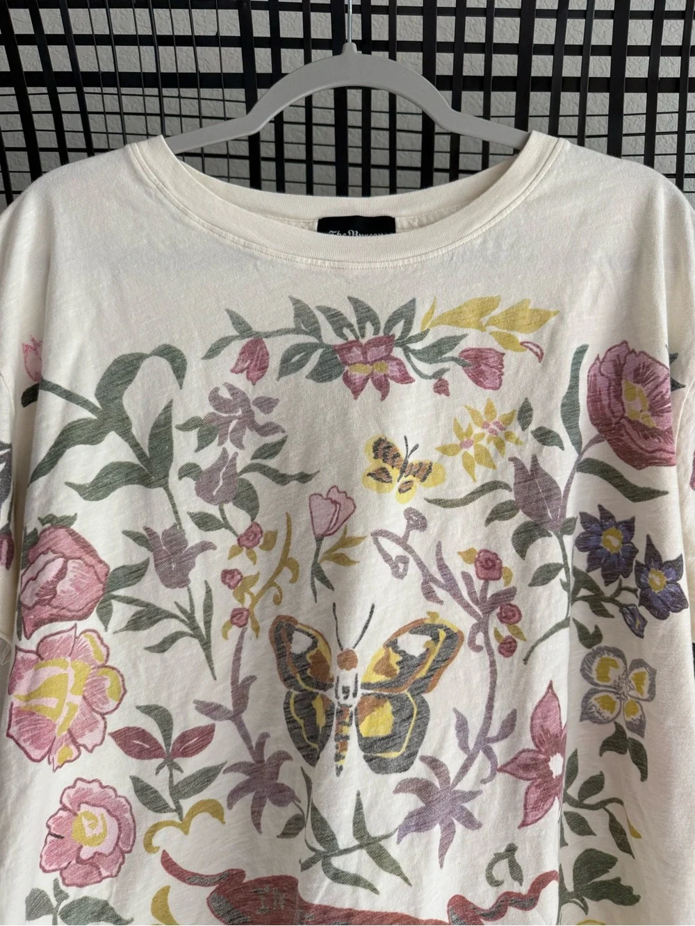 Free people the Bureau secret garden tee